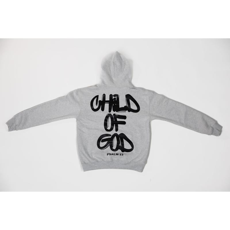 Child of God Hoodie - Floral Pattern, Long Sleeves, Hood, Comfortable Fit for Women, Ideal for Sweatshirts and Tops