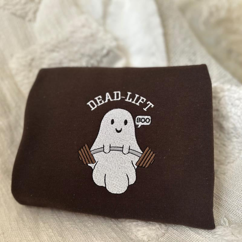 Ghost Deadlift Embroidered Sweatshirt