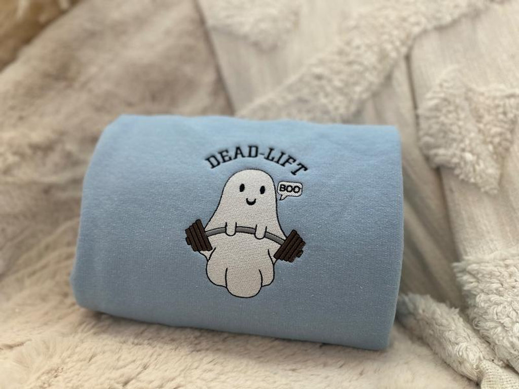 Ghost Deadlift Embroidered Sweatshirt