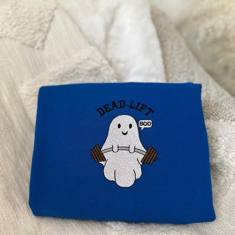 Ghost Deadlift Embroidered Sweatshirt
