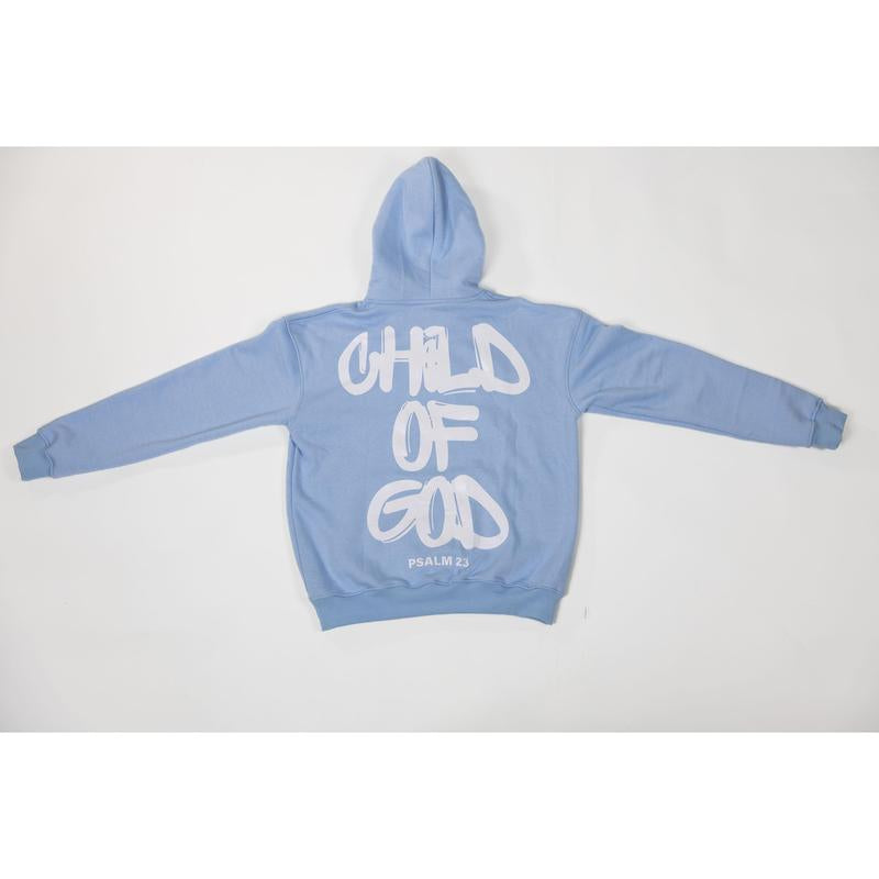 Child of God Hoodie - Floral Pattern, Long Sleeves, Hood, Comfortable Fit for Women, Ideal for Sweatshirts and Tops