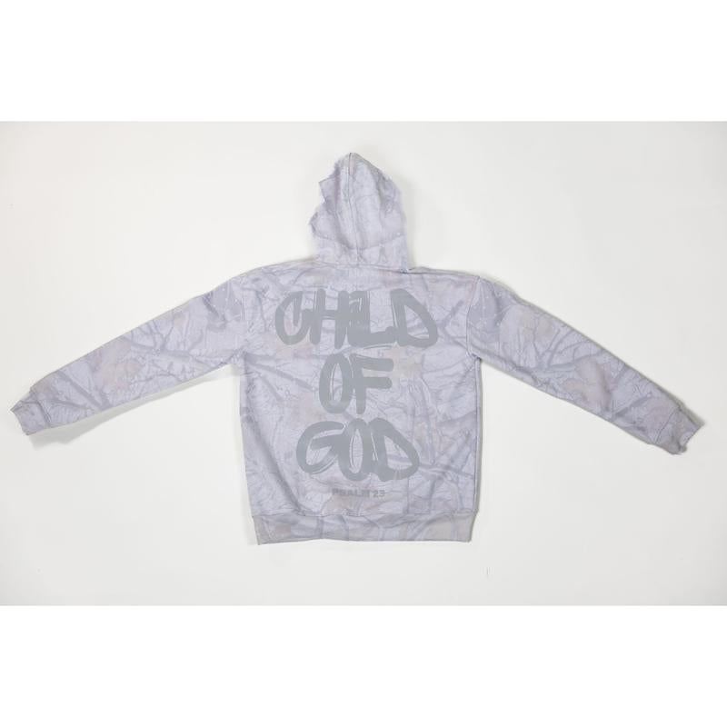 Child of God Hoodie - Floral Pattern, Long Sleeves, Hood, Comfortable Fit for Women, Ideal for Sweatshirts and Tops