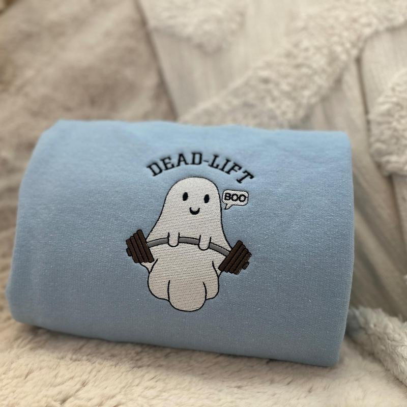 Ghost Deadlift Embroidered Sweatshirt
