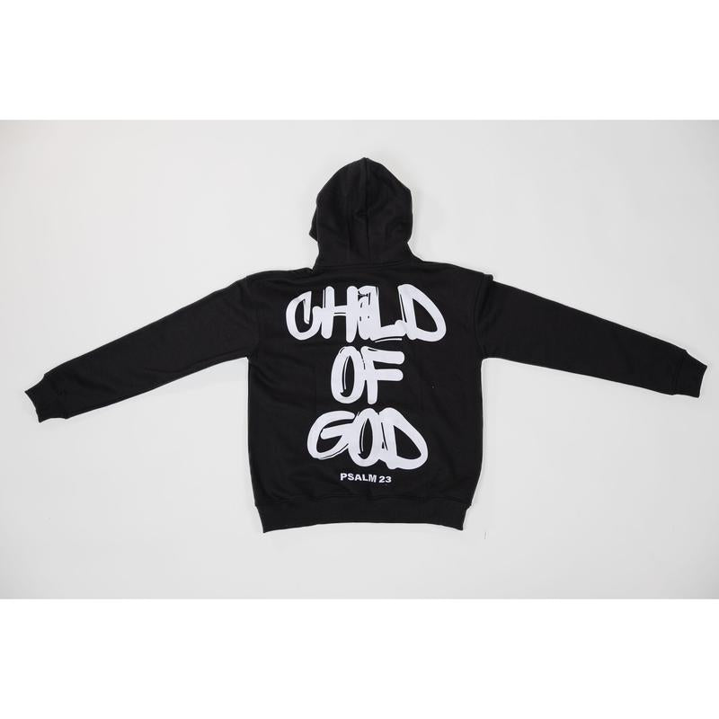 Child of God Hoodie - Floral Pattern, Long Sleeves, Hood, Comfortable Fit for Women, Ideal for Sweatshirts and Tops