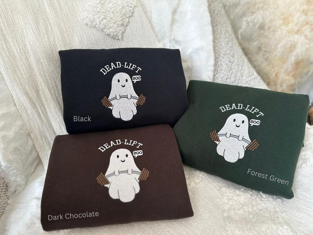 Ghost Deadlift Embroidered Sweatshirt