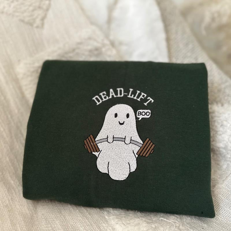 Ghost Deadlift Embroidered Sweatshirt