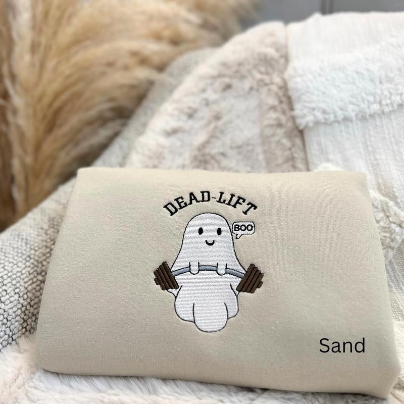 Ghost Deadlift Embroidered Sweatshirt